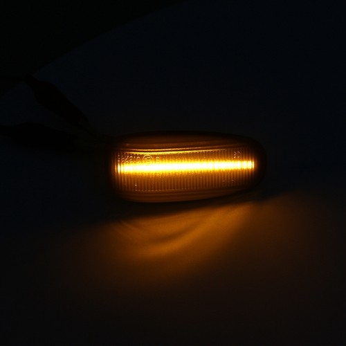 Seitenblinker schwarz led mit - led,